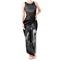 New Zealand Mother's Day Tank Maxi Dress Maori Hongi Aroha Ahau Ki A Koe Mama LT9 Women Black - Polynesian Pride
