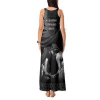 New Zealand Mother's Day Tank Maxi Dress Maori Hongi Aroha Ahau Ki A Koe Mama LT9 - Polynesian Pride