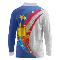 Philippines Flag Day Long Sleeve Polo Shirt Filipino Pride Shines Bright On Flag Day