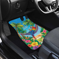 5 Oclock Somewhere Car Mats Hawaii Parrots Cocktail Summer Beach Vibe - Polynesian Pride