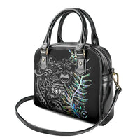 New Zealand Rugby Shoulder Handbag NZ Black Fern Champions History With Papua Shell LT9 - Polynesian Pride