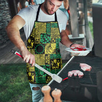 Cook Islands Mere Kiritimiti Apron Pacific Patchwork Xmas Vibes - Polynesian Pride