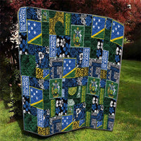 Solomon Islands Meri Kirihimete Quilt Pacific Patchwork Xmas Vibes - Polynesian Pride