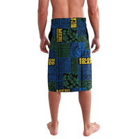 Solomon Islands Meri Kirihimete Lavalava Funny Santa Riding Shark - Polynesian Pride