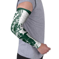 Polynesian Hawaii Volleyball Custom Arm Sleeves Kakau with Sport Style - Polynesian Pride