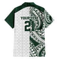 Polynesian Hawaii Volleyball Custom Family Matching Long Sleeve Bodycon Dress and Hawaiian Shirt Kakau with Sport Style LT9 - Polynesian Pride