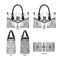 New Caledonia Football Custom Leather Bag Go Champions Les Cagous - Polynesian Pride