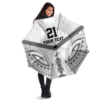 New Caledonia Football Custom Umbrella Go Champions Les Cagous - Polynesian Pride