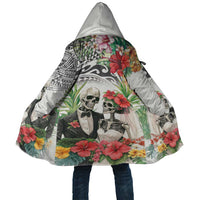 Skeleton Love for Valentine’s Day Cloak Polynesian Tribal Love Forever - Polynesian Pride
