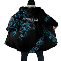 All Black Maori Tribal Tattoo Personalised Cloak Polynesian Style - Polynesian Pride