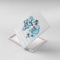 Queensland Maori Kiwi Personalised Canvas Wall Art Ma Kakariki Papua Shell Maori Tribal Tattoo