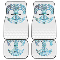 Queensland Maori Kiwi Personalised Car Mats Ma Kakariki Papua Shell Maori Tribal Tattoo