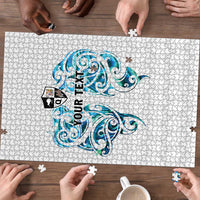 Queensland Maori Kiwi Personalised Puzzle Ma Kakariki Papua Shell Maori Tribal Tattoo - Polynesian Pride