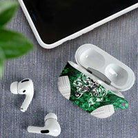 Queensland Maori Kiwi Personalised AirPods Case Kikirangi Papua Shell Maori Tribal Tattoo - Polynesian Pride