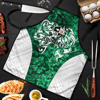 Queensland Maori Kiwi Personalised Apron Kikirangi Papua Shell Maori Tribal Tattoo - Polynesian Pride