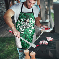 Queensland Maori Kiwi Personalised Apron Kikirangi Papua Shell Maori Tribal Tattoo - Polynesian Pride