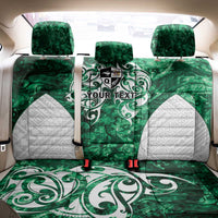 Queensland Maori Kiwi Personalised Back Car Seat Cover Kikirangi Papua Shell Maori Tribal Tattoo
