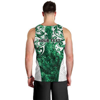 Queensland Maori Kiwi Personalised Men Tank Top Kikirangi Papua Shell Maori Tribal Tattoo