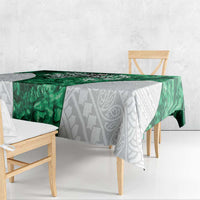 Queensland Maori Kiwi Personalised Tablecloth Kikirangi Papua Shell Maori Tribal Tattoo