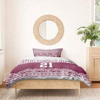 Queensland Maori Nga Hau E Wha Custom Bedding Set Polynesian Maori Tribal Pattern LT9 - Polynesian Pride