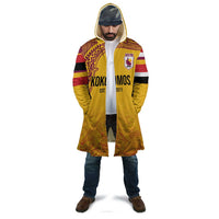 Queensland Papua New Guinea Custom Cloak All Gold Pacific PNG Tribal Style - Polynesian Pride