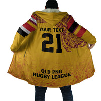 Queensland Papua New Guinea Custom Cloak All Gold Pacific PNG Tribal Style - Polynesian Pride