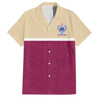 Queensland Samoa Custom Hawaiian Shirt Maroon Pacific Polynesian Tribal Pattern LT9 Maroon - Polynesian Pride