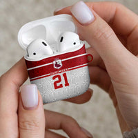 Queensland Tonga Custom AirPods Case QLD with Tongan Ngatu Pattern - Polynesian Pride