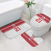 Queensland Tonga Custom Bathroom Set QLD with Tongan Ngatu Pattern - Polynesian Pride