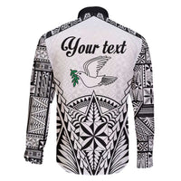Personalised Tonga 676 Family Matching Puletasi and Hawaiian Shirt Tribal Kupesi Ngatu Unique