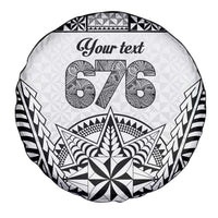 Personalised Tonga 676 Spare Tire Cover Tribal Kupesi Ngatu Unique