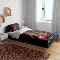 Huli Wigmen Tribe Hela Province Bedding Set Papua New Guinea Indigenous Pattern LT9 - Polynesian Pride