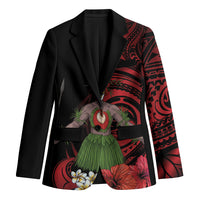 Huli Wigmen Tribe Hela Province Blazer Papua New Guinea Indigenous Pattern LT9 Unisex Black - Polynesian Pride