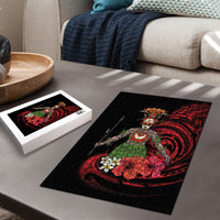 Huli Wigmen Tribe Hela Province Puzzle Papua New Guinea Indigenous Pattern LT9 - Polynesian Pride
