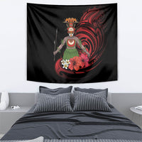 Huli Wigmen Tribe Hela Province Tapestry Papua New Guinea Indigenous Pattern LT9 - Polynesian Pride