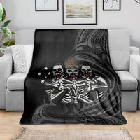 Skeleton Tribe Simbu Province Blanket Papua New Guinea Indigenous Pattern LT9 - Polynesian Pride