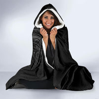 Skeleton Tribe Simbu Province Hooded Blanket Papua New Guinea Indigenous Pattern LT9 - Polynesian Pride