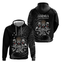 Skeleton Tribe Simbu Province Hoodie Papua New Guinea Indigenous Pattern LT9 - Polynesian Pride