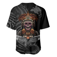 Mokomoko Tribe Eastern Highlands Province Baseball Jersey Papua New Guinea Indigenous Pattern LT9 - Polynesian Pride