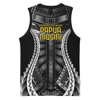 Independen Stet bilong Papua Niugini 1975 Basketball Jersey Black Tribal Papua New Guinea Province Flag LT9 - Polynesian Pride