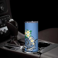 FSM Kosrae Polynesian Shark Tattoo Personalised Skinny Tumbler