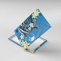 FSM Yap State Polynesian Shark Tattoo Personalised Canvas Wall Art