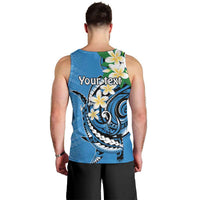 FSM Yap State Polynesian Shark Tattoo Personalised Men Tank Top