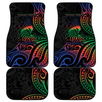 New Caledonia Polynesian Tatoo Personalised Car Mats