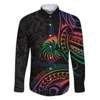 New Caledonia Polynesian Tatoo Personalised Family Matching Puletasi and Hawaiian Shirt