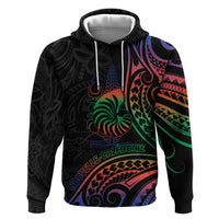 New Caledonia Polynesian Tatoo Personalised Hoodie