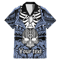 personalised-polynesia-skull-family-matching-mermaid-dress-and-hawaiian-shirt-with-boars-tusk-blue-arty-vibe