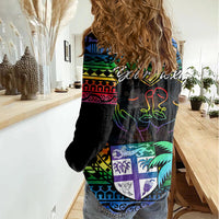 personalised-fiji-lgbt-women-casual-shirt-love-is-love-tapa-pattern-rainbow-water-color