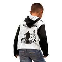 New Zealand South Africa Rugby Kid Hoodie History Commemorative World Cup Winners Unique LT9 - Polynesian Pride