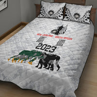 New Zealand South Africa Rugby Quilt Bed Set History Commemorative World Cup Winners Unique LT9 - Polynesian Pride